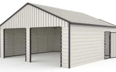 Ball & Cast Outdoor Double Garage Metal Storage Shed Review