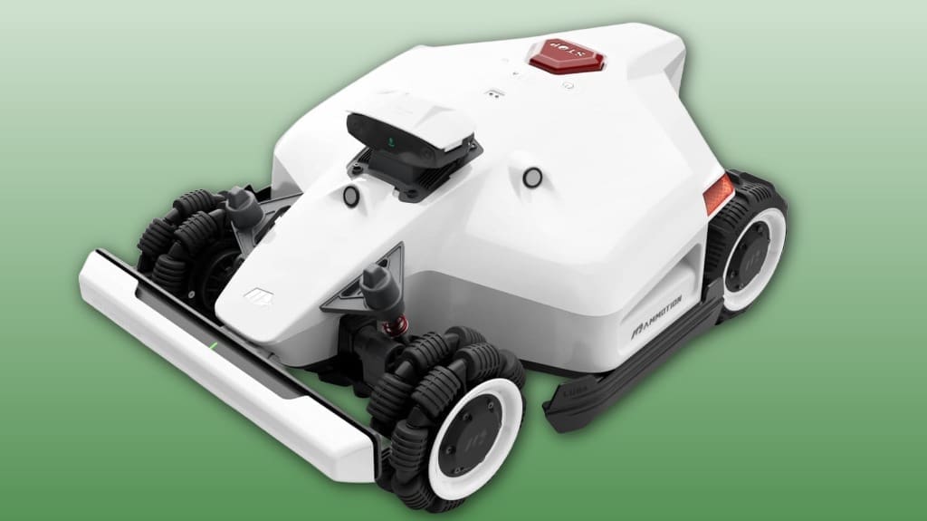 LUBA 2 AWD 5000H Robot Lawn Mower - Perimeter Wire-Free Vision Robotic Lawnmower