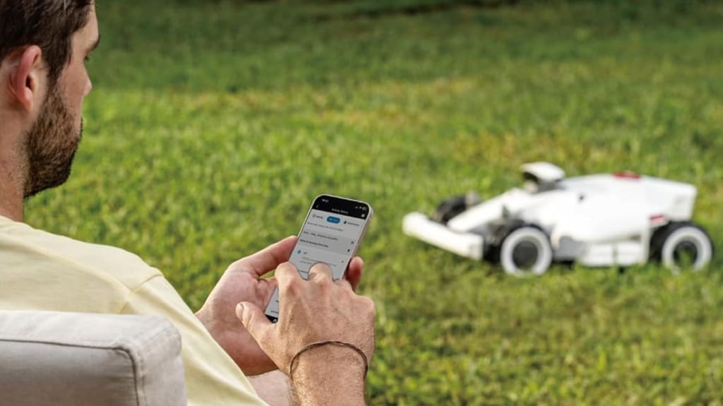 LUBA 2 AWD 5000H Robot Lawn Mower - Robotic Lawnmower