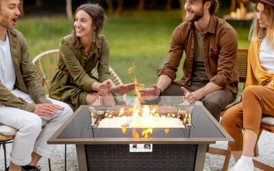 SereneLife Outdoor Propane Fire Pit Table Review