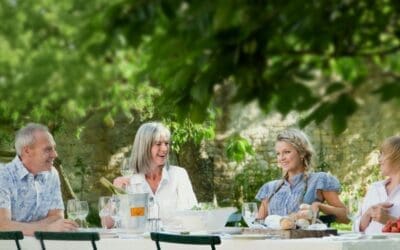 Sophia & William Patio Dining Set with Swivel Chairs