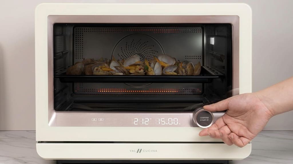VAL CUCINA 7-in-1 Steam Convection Oven for Your Home Kitchen Countertop