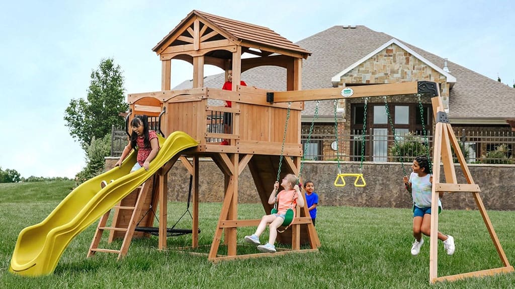 Backyard Discovery Sterling Point Swing Set Review