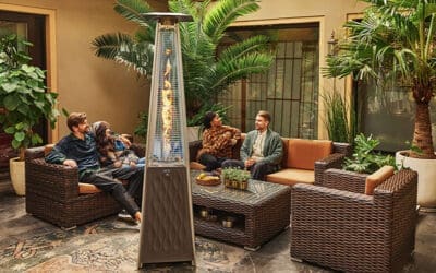 EAST OAK Pyramid Patio Heater Review