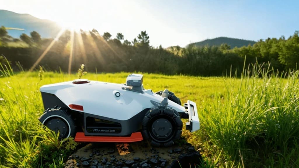 LUBA 2 AWD 3000X Robot Lawn Mower with Awesome Performance Making Your Life Easier