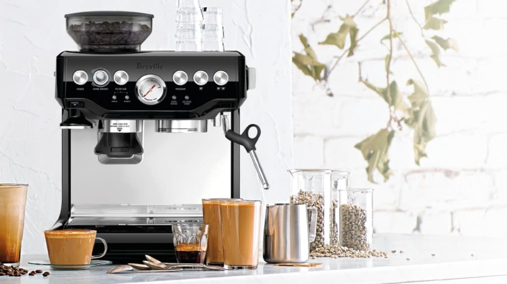 Breville Barista Express Espresso Machine BES870BSXL - Black Sesame