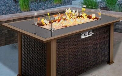 SereneLife Outdoor Propane Fire Pit Table Review