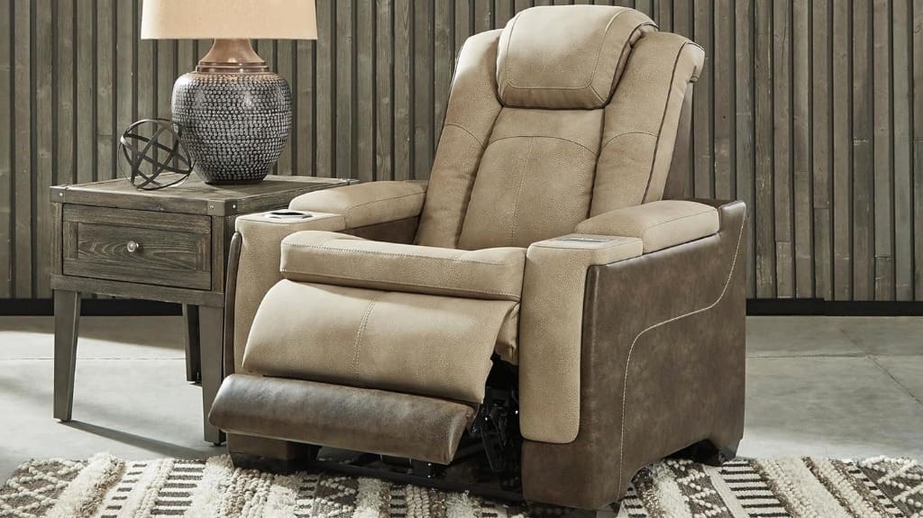 Signature Design by Ashley Next-Gen DuraPella Power Recliner - Enjoy Powerful Reclining Comfort