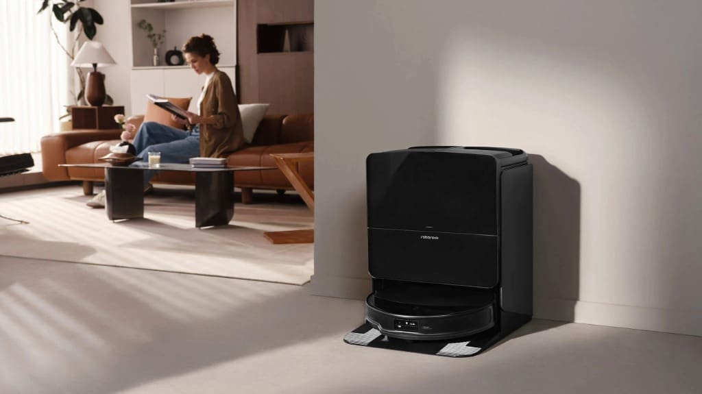 roborock Saros 10R Robot Vacuum & Mop - Robotic House Cleaning Technology for Everyday Home Life