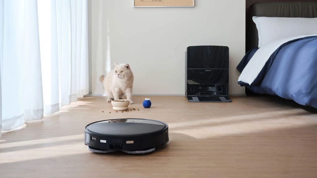 roborock Saros 10R Robot Vacuum & Mop - Robotic House Cleaning Technology for Your Pets Everyday Home Life