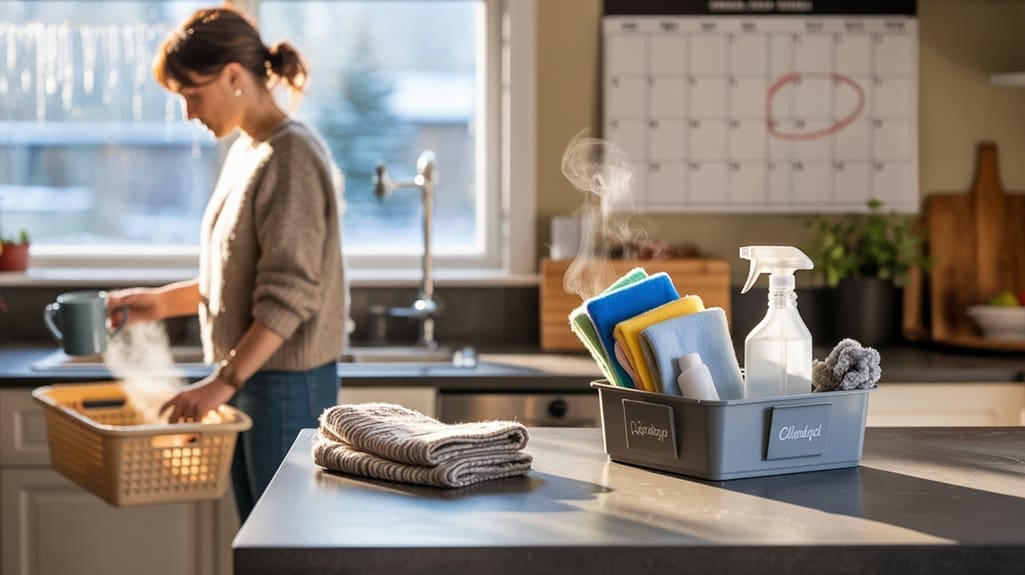 block a day deep clean