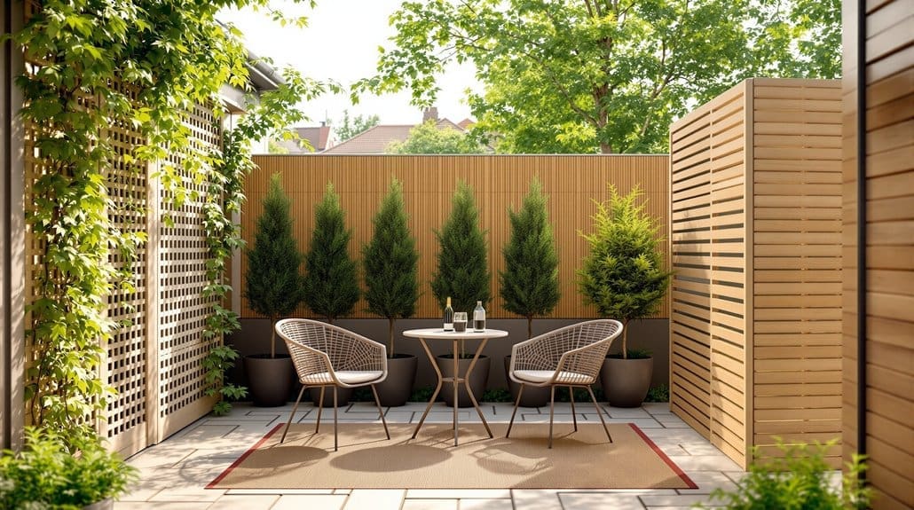 patio privacy screening options