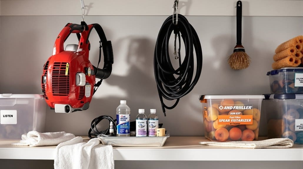 prepare clean store properly