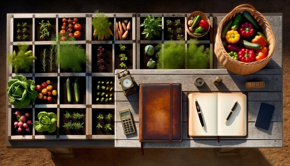 track garden expenses and yields