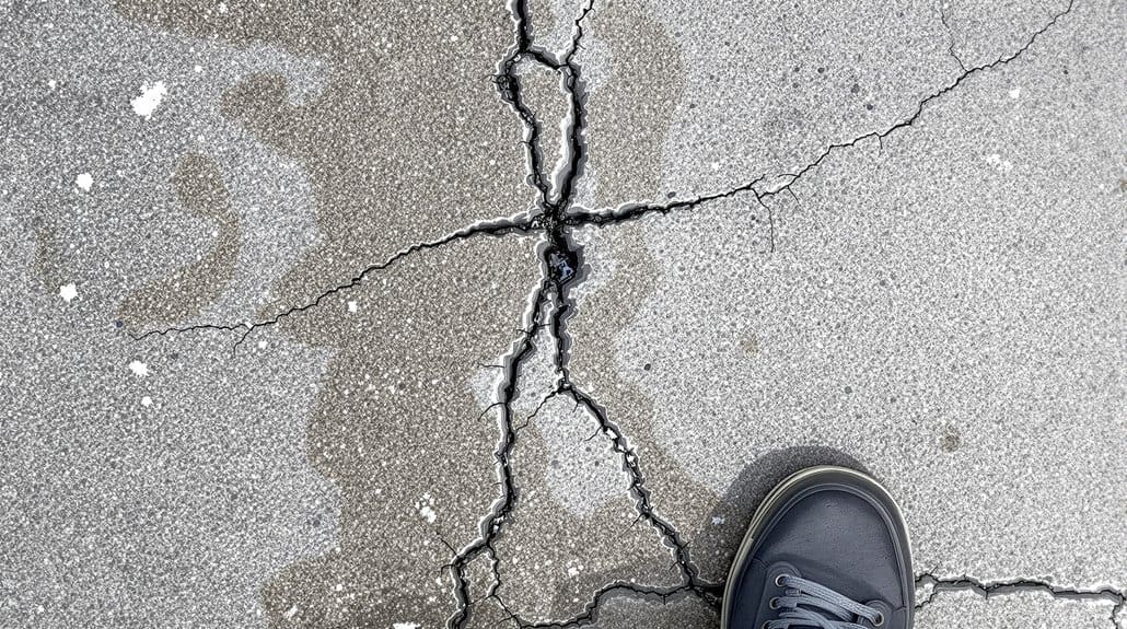 winter freeze thaw concrete damage