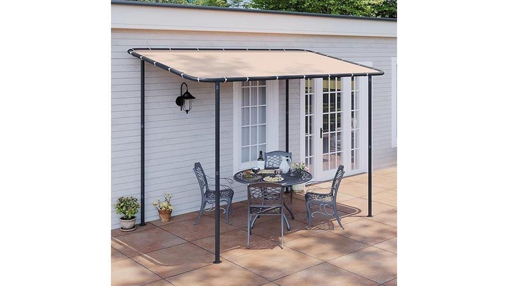10x6 lean to pergola