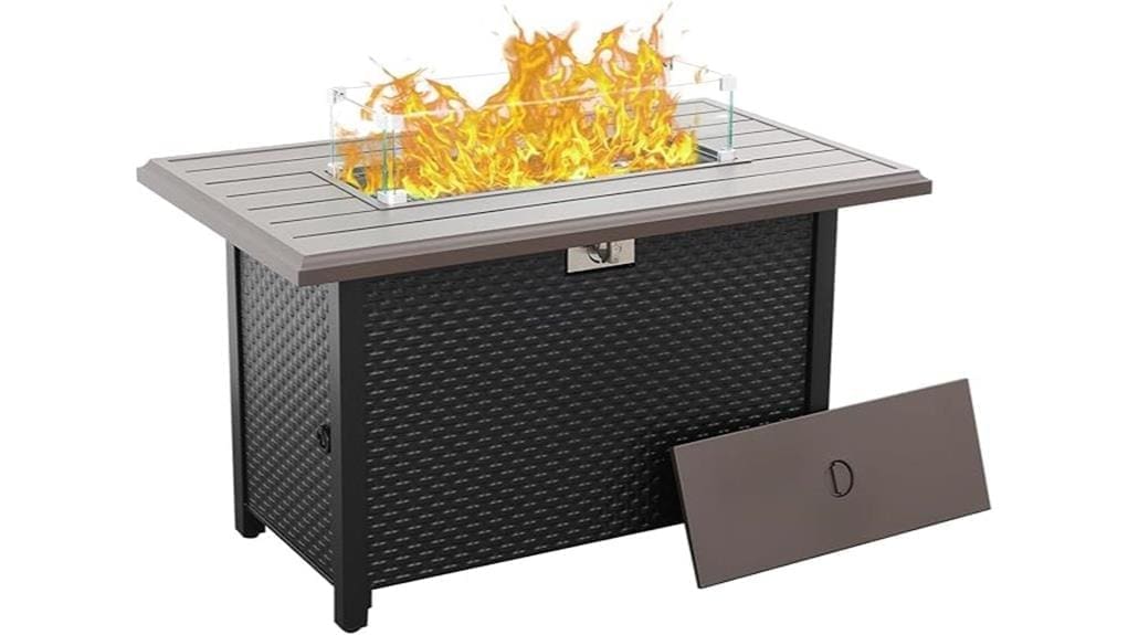 45 inch 60 000 btu firetable