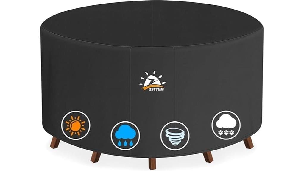 48 inch round patio cover