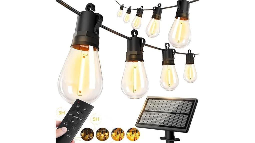 50ft solar s14 stringlights