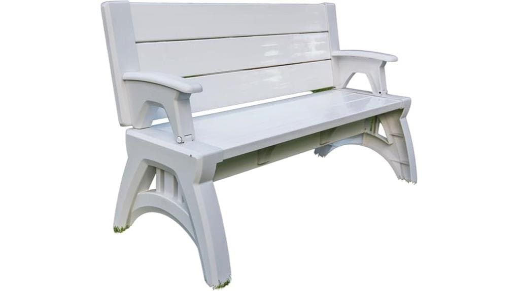 convertible bench to table outdoor furniture