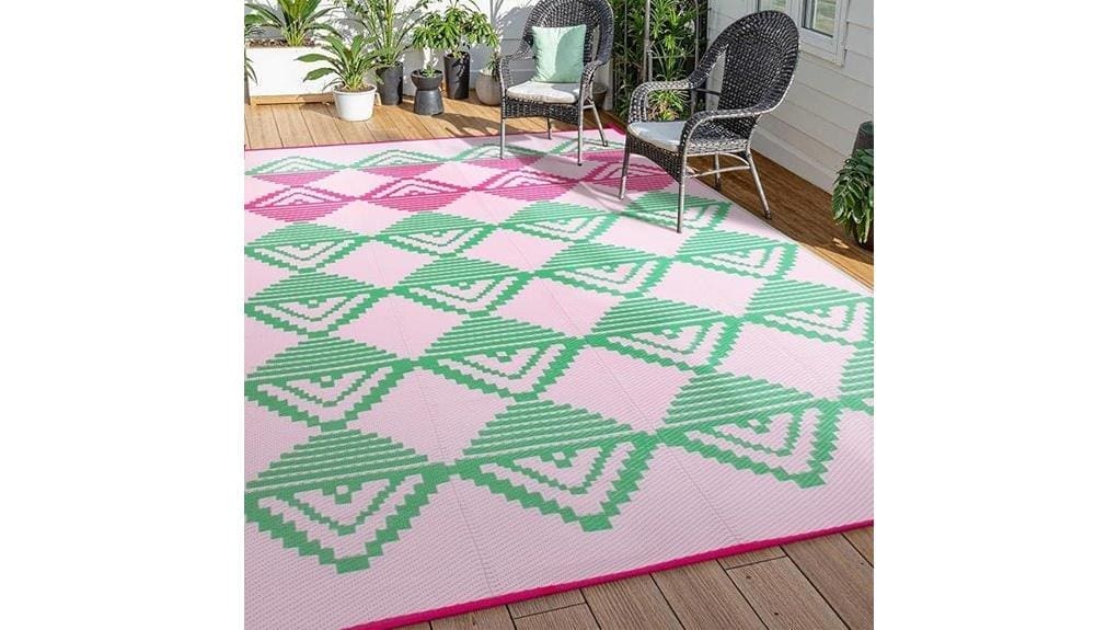 lahome 8x10 waterproof rug