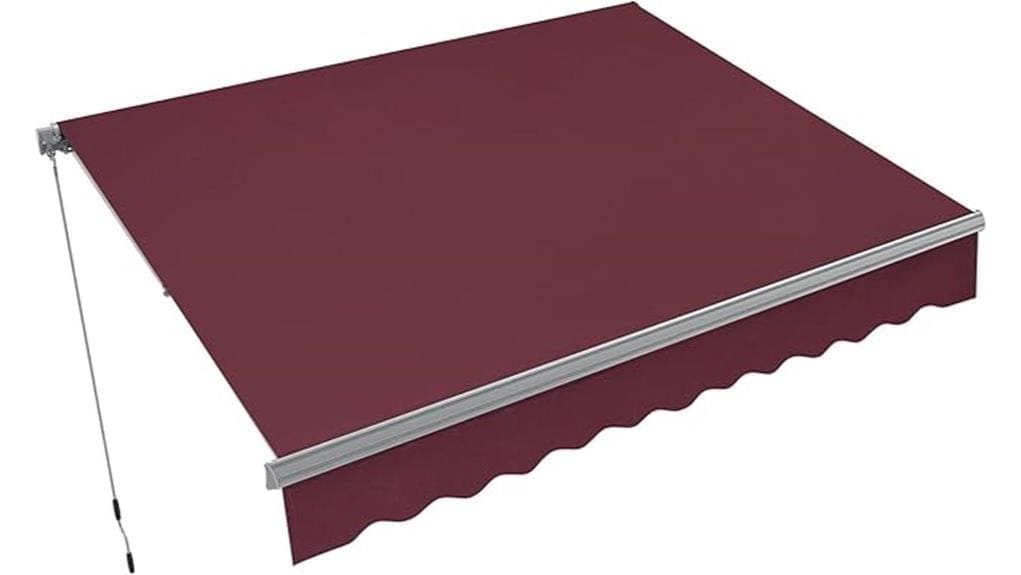 mcombo 12x8 patio awning