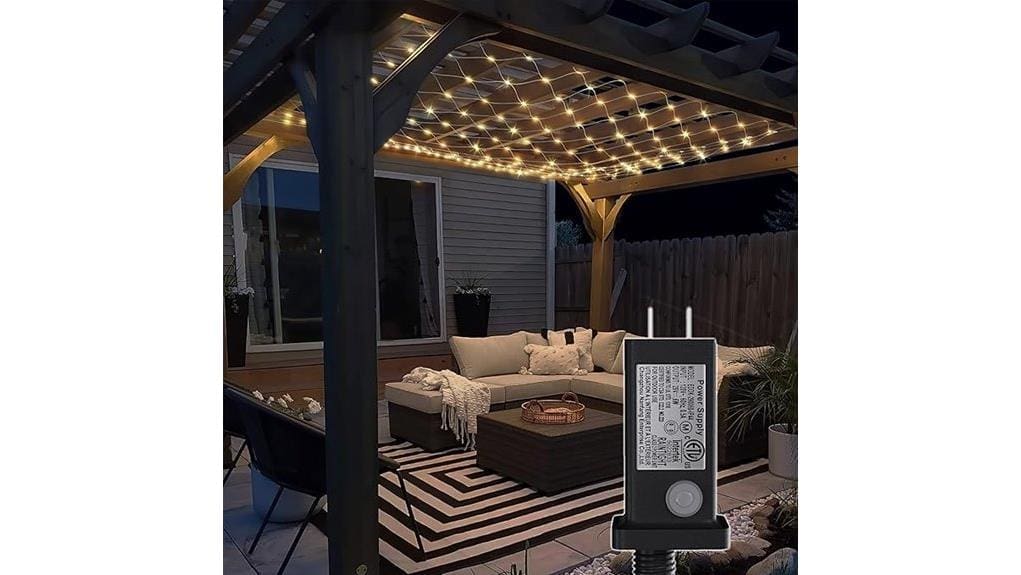 outdoor led fairy chandelier