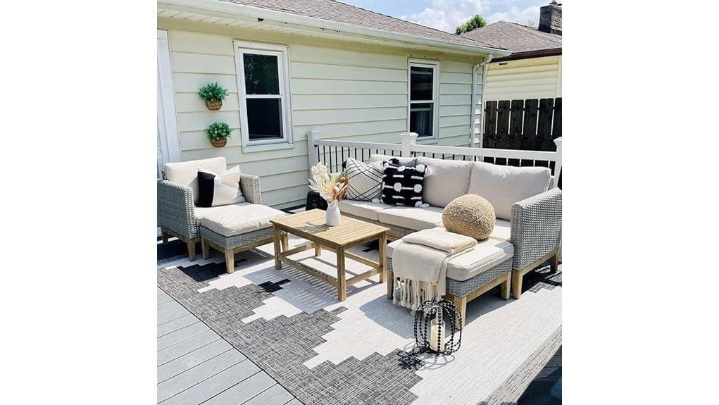 stylish durable outdoor patio set