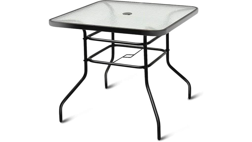 tangkula 32 square outdoor table tangkula 32 square outdoor table