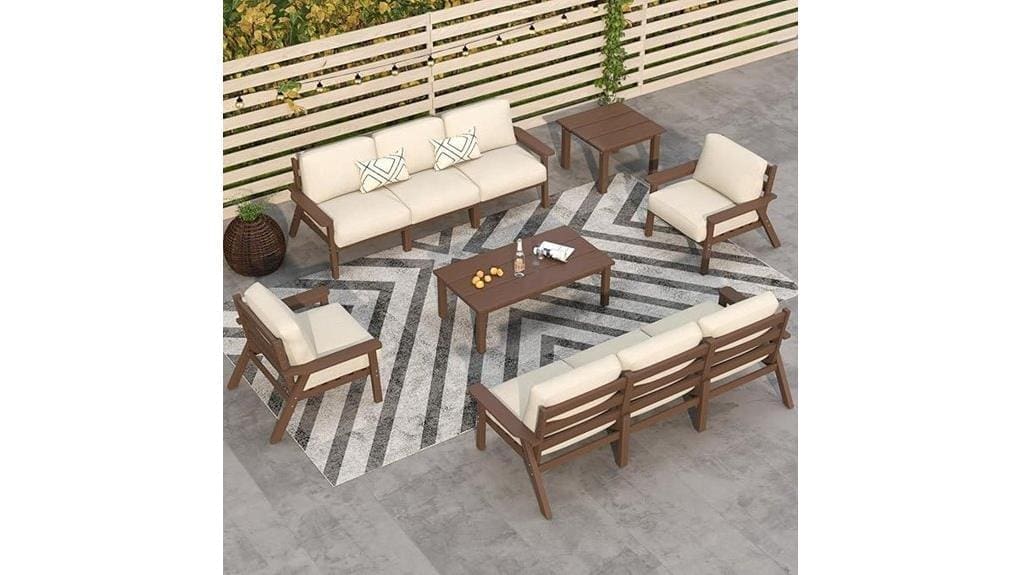 ten piece patio set review