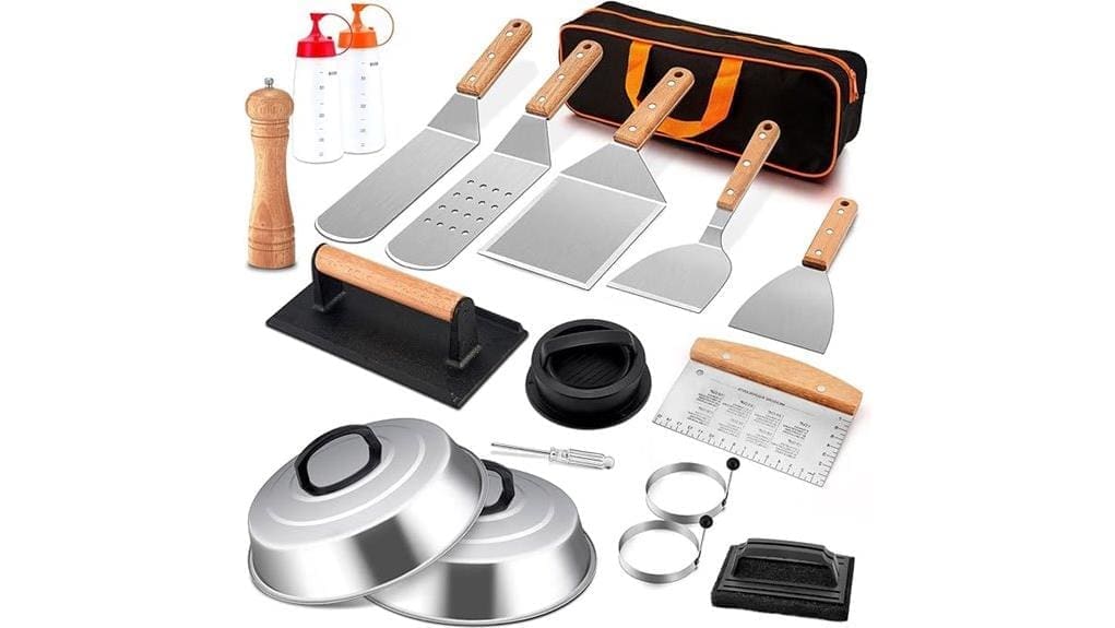 18 piece joyfair griddle accessories