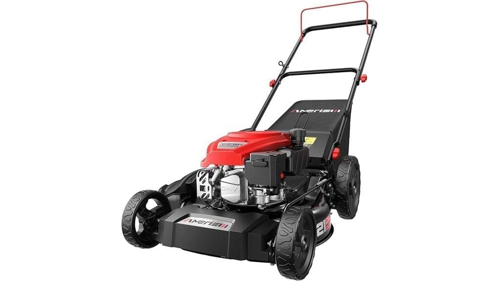 21 inch steel deck mower
