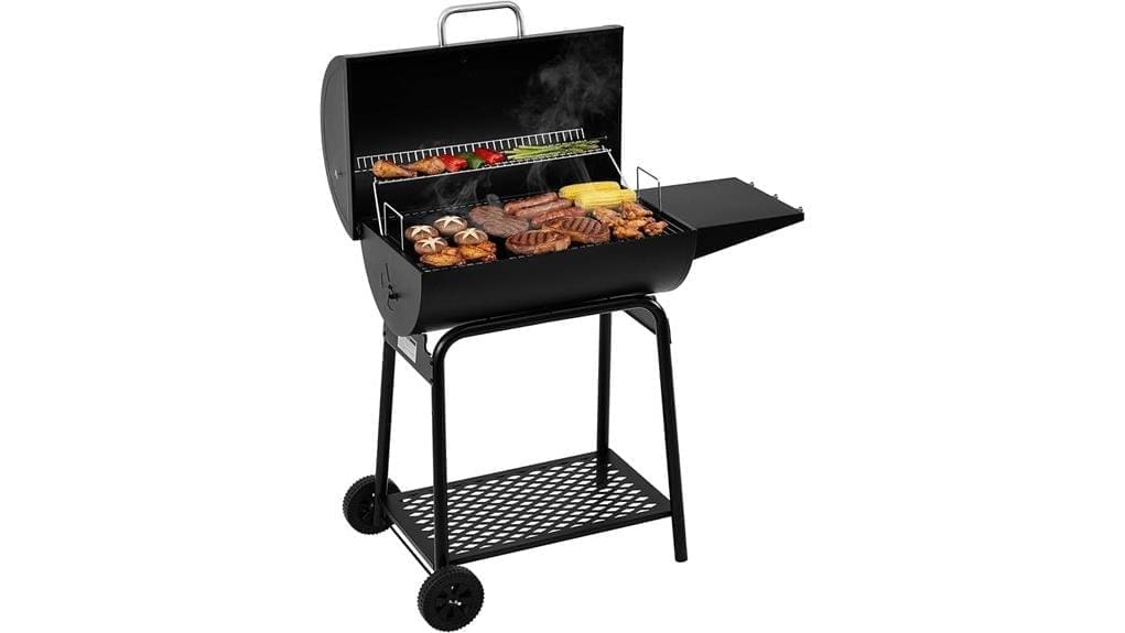 28 inch barrel charcoal grill