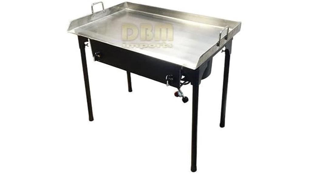 32x17 stainless steel griddle
