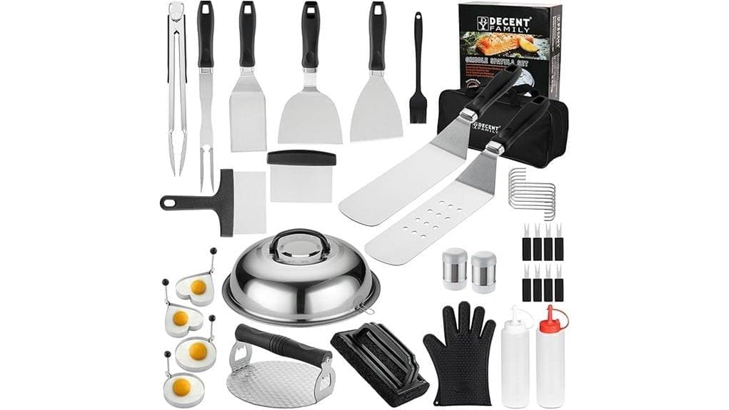 39 piece dy decent griddle kit