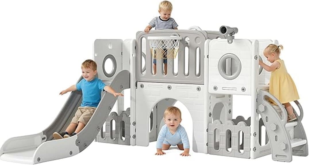 9 in 1 toddler slide climber