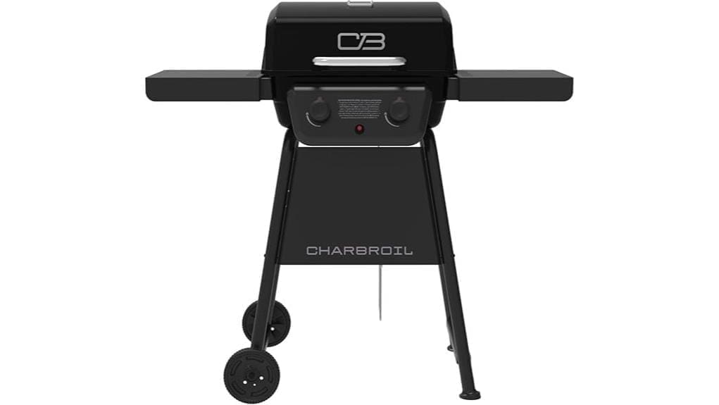 affordable two burner propane grill