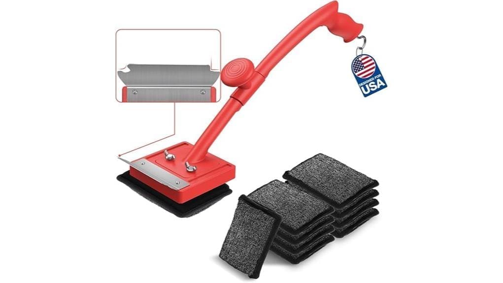 bristle free grill scrubber review