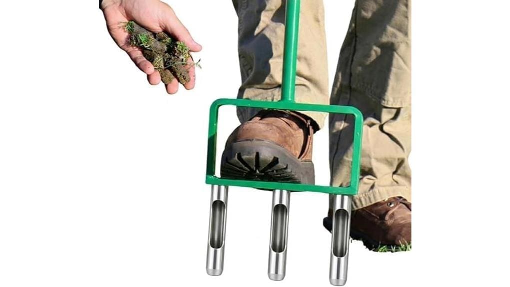budget friendly manual core aerator