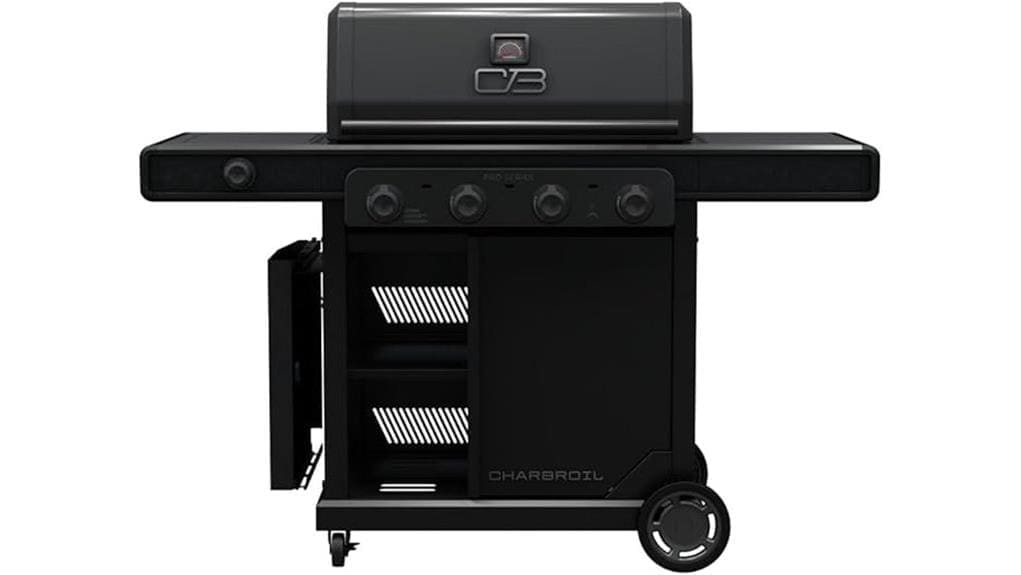 charbroil pro amplifire 4 burner