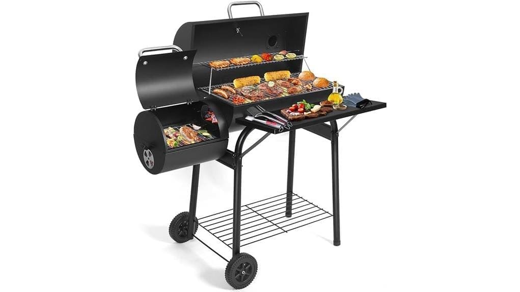 charcoal offset smoker review