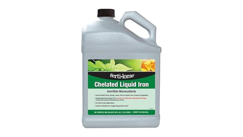 chelated liquid iron supplement
