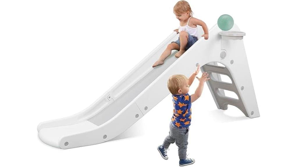 compact durable kids slide