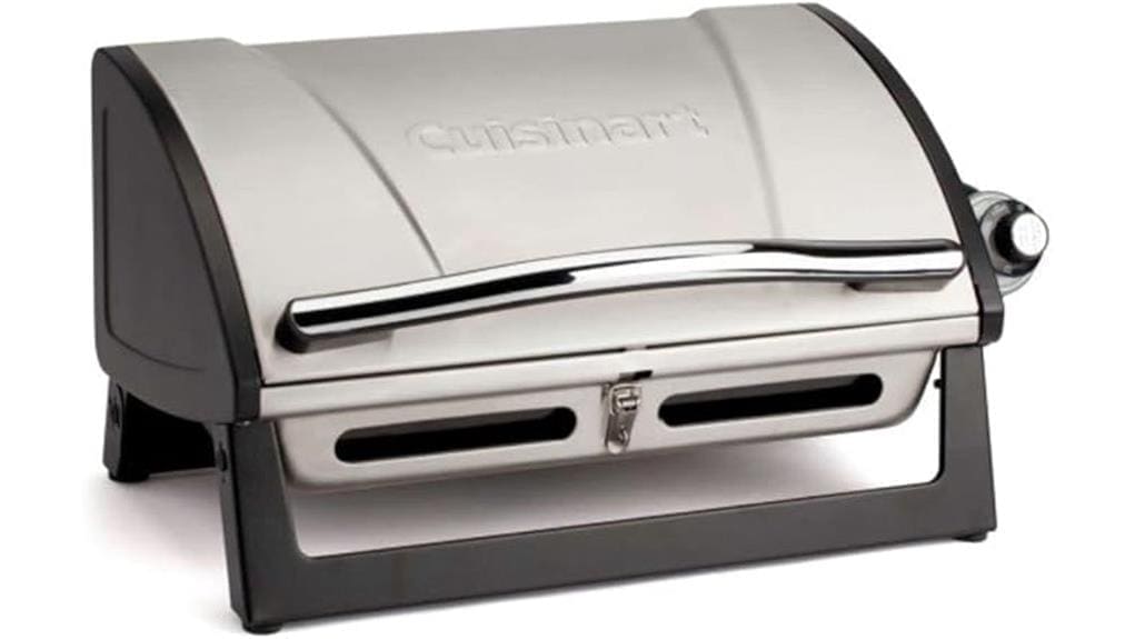 compact portable gas grill