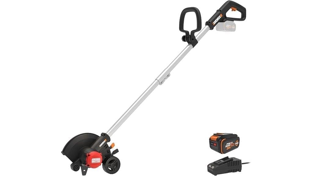 compact powerful battery powered edger