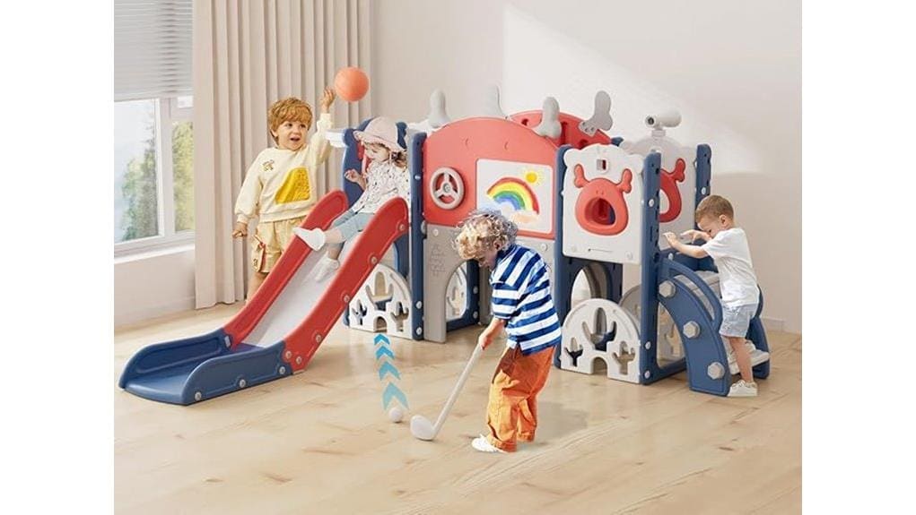 compact toddler indoor playset