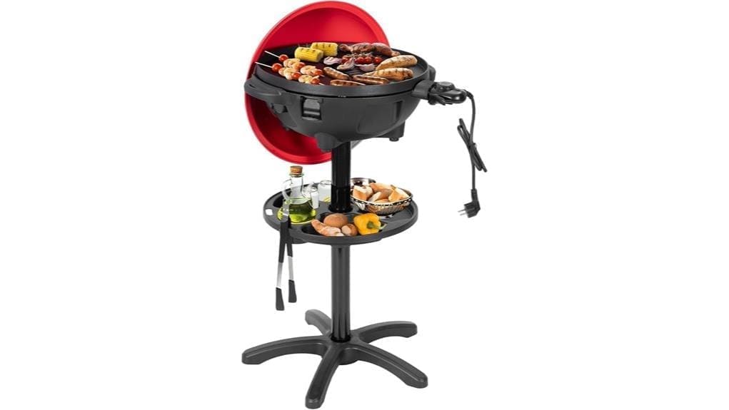 compact versatile indoor outdoor grill