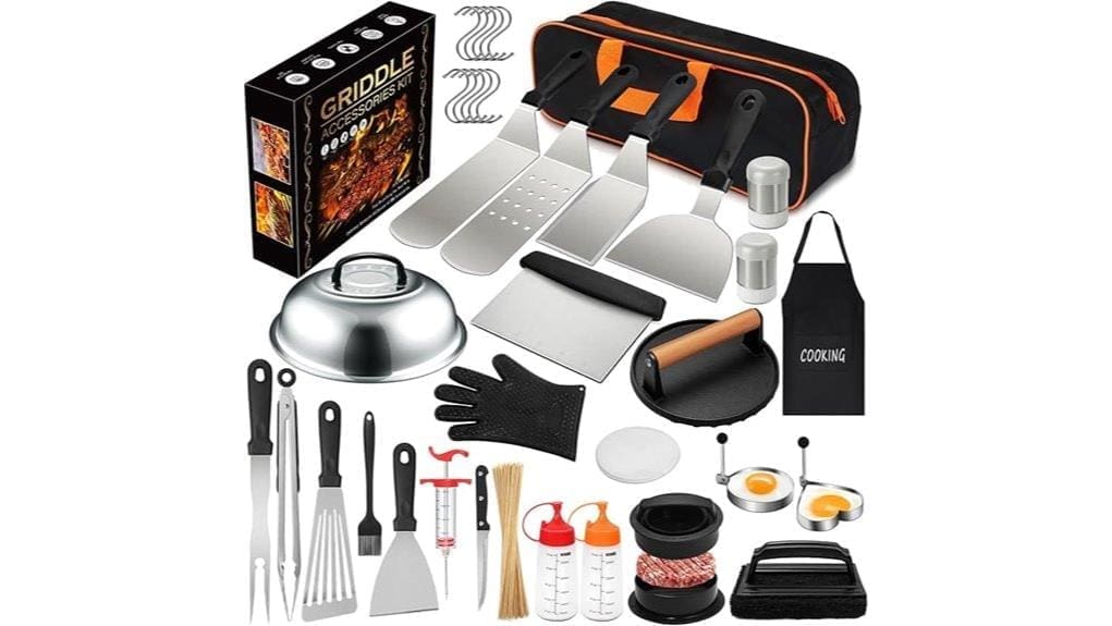 comprehensive 237 piece blackstone griddle