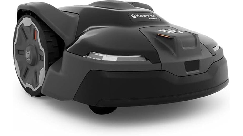 connected high performance robotic mower