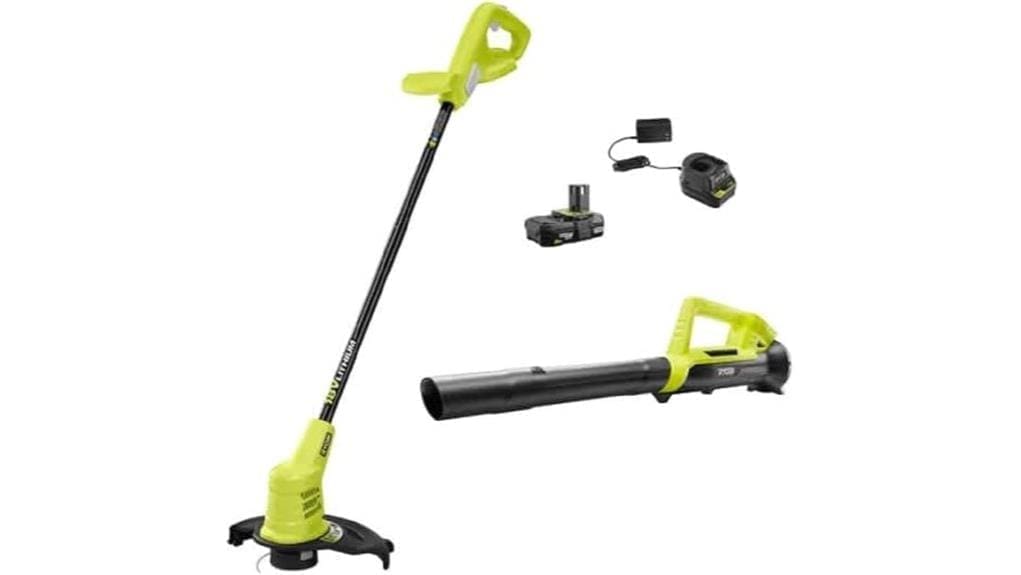 cordless 18v trimmer blower